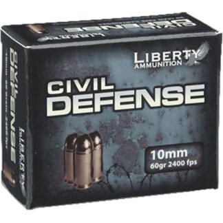LA-CD-10-032 Liberty Ammunition LIB 10MM 60GR CIVIL HP 20RD Auto