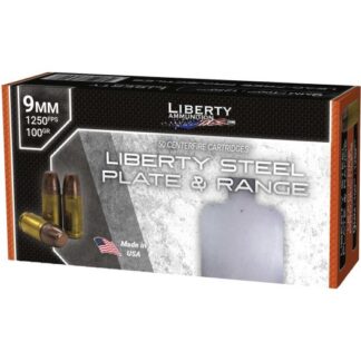 LA-R-9-066 Liberty Ammunition LIB 9MM 100GR STLPLT RNGE 50RD Luger