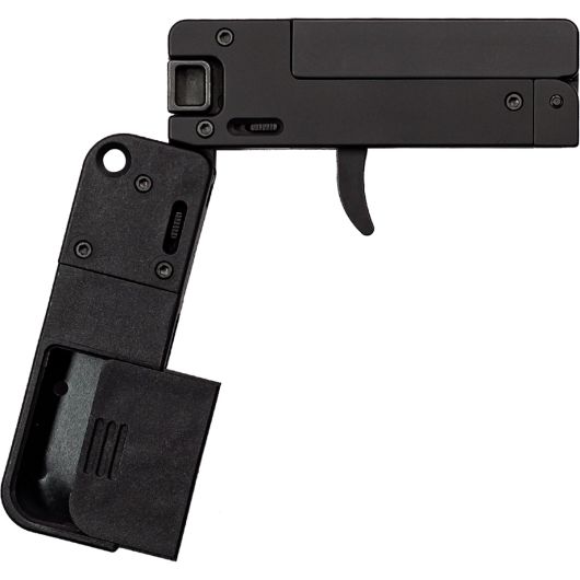 LC1-P Trailblazer Firearms Lifecard 22 LR 2.5" 1rd Black, Corrosion Resistant
