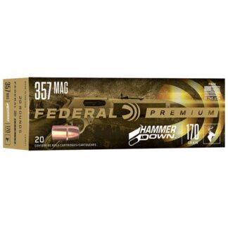 LG3571 Federal Ammunition FDR 357 170GR HAMMER SP 20RD Mag