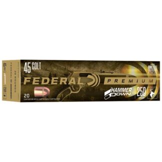 LG45C1 Federal Ammunition FDR 45LC 250GR HAMMER SP 20RD 45 Colt