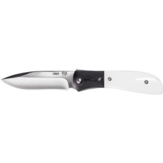 M4-02M CRKT CRK DROP POINT WHT/BLK