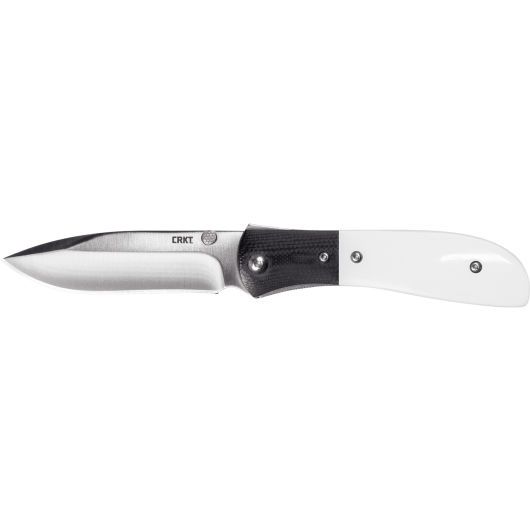 M4-02M CRKT CRK DROP POINT WHT/BLK