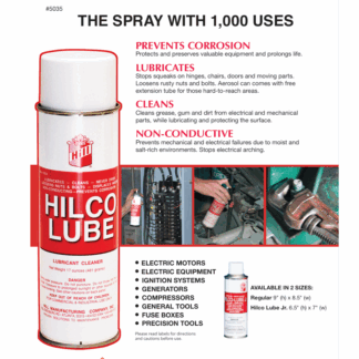 5170 HILCO LUBE JR. AEROSOL (5.5oz) 12CT CASE