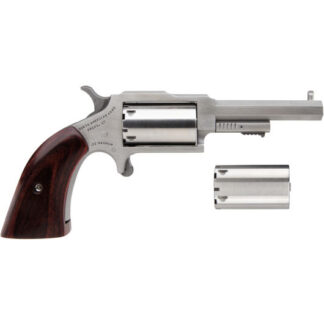 NAA-1860-250C North American Arms Mini-Revolver|The Sheriff 22 WMR|22 LR 2.5" 5rd Stainless Steel