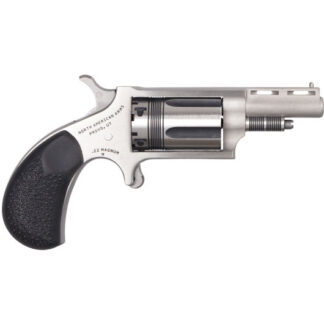 NAA-22M-TW North American Arms Mini-Revolver|Wasp 22 WMR 1.6" 5rd Stainless Steel