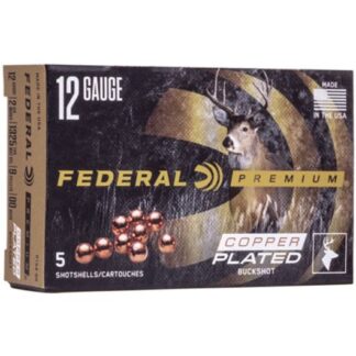 P154-00 Federal Ammunition FDR 12G BU 2.75-00-9P VSHK 5RD 12 Gauge