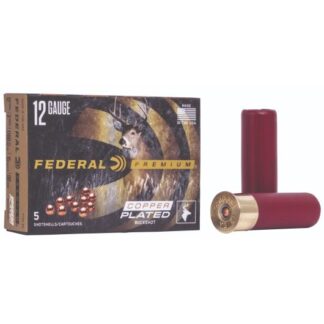 P158-00 Federal Ammunition FDR 12G BU 3-00-15P VSHK 5RD 12 Gauge