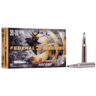 P3006TA1 Federal Ammunition FDR 30-06 175GR TERM ASC 20RD Sprg