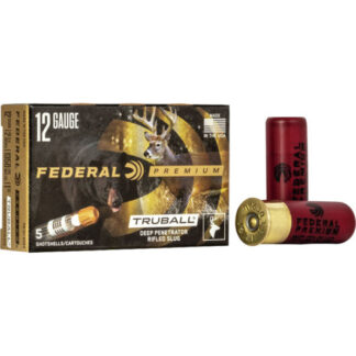 PB127-DPRS Federal Ammunition FDR 12G SLRFL 2.75 TRB DEEP 5R 12 Gauge