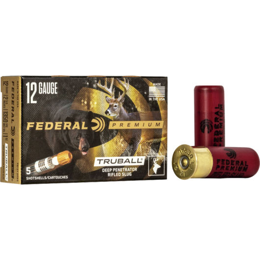 PB127-DPRS Federal Ammunition FDR 12G SLRFL 2.75 TRB DEEP 5R 12 Gauge