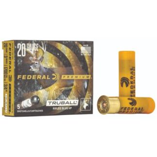 PB209-RS Federal Ammunition FDR 20G SLRFL 3 TRB HP 5RD 20 Gauge