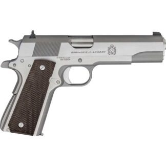 PBD9151L Springfield Armory USA 1911A1|Mil-Spec 45 Auto 5.0" Stainless Steel