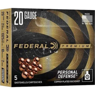 PD204-2B Federal Ammunition FDR 20G BU 2.75-2B-10P FC 5RD 20 Gauge