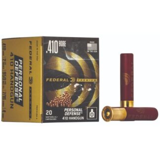 PD412JGE-4 Federal Ammunition FDR 410 2.5-.4375-4 HANDGUN 20