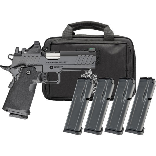 PH9116AOS-PAC Springfield Armory USA 1911 9mm Luger 4.2" Black Cerakote