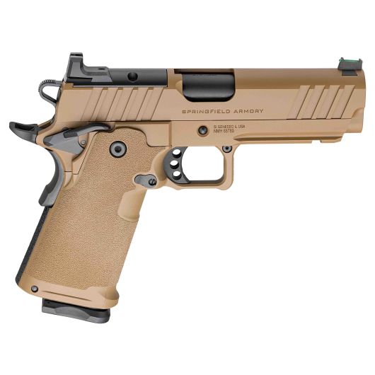 PH9117AOSCBLC Springfield Armory USA 1911 9mm Luger 4.2" Coyote Brown Cerakote