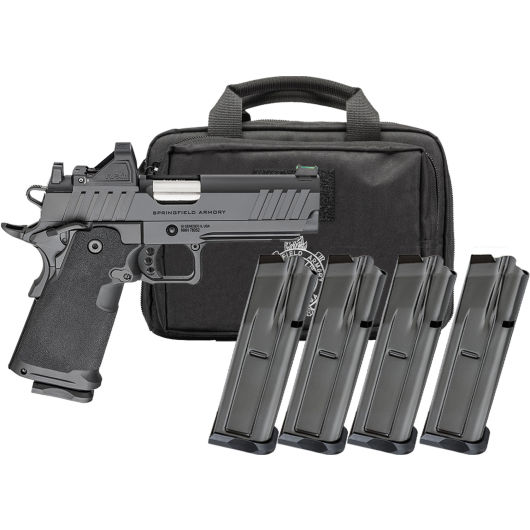 PH9117AOSLC-PAC Springfield Armory USA 1911 9mm Luger 4.2" Black Cerakote