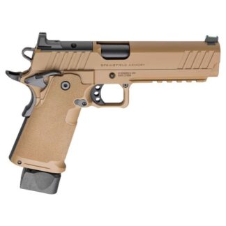 PH9119AOSCB Springfield Armory USA 1911 9mm Luger 5.0" Coyote Brown Cerakote
