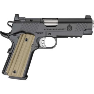 PO9228AOS Springfield Armory USA 1911 Operator 45 Auto 4.2" Black Cerakote