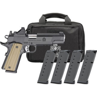 PO9230AOS-PAC Springfield Armory USA 1911 45 Auto 5.0" Black Cerakote