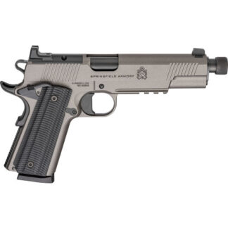 POT9230TAOS Springfield Armory USA 1911 Operator 45 Auto 5.8" Tungsten Gray Cerakote