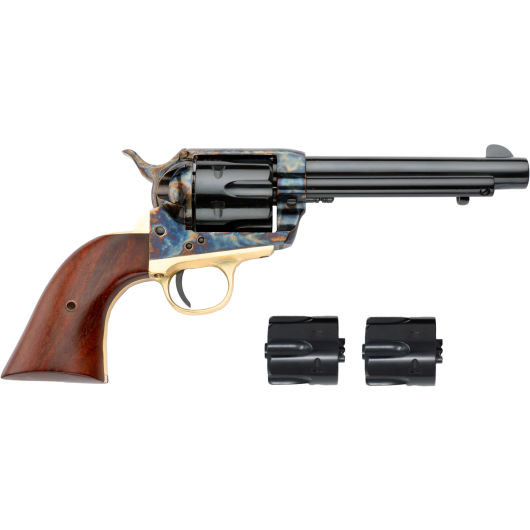 PSA5441 Pietta King Trio 38 Sup|9mm Luger|357 Mag 5.5" 6rd Color Case Hardened