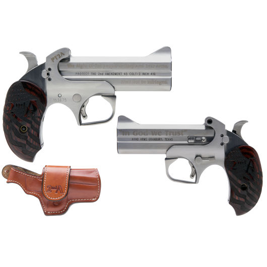 PT2A45/410 Bond Arms PT2A 45 Colt|410 Bore 4.2" 2rd Stainless Steel