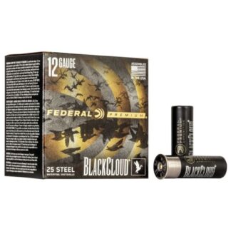 PWBX142-2 Federal Ammunition FDR 12G BLKCLD 3-1.25-2 25RD 12 Gauge