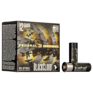 PWBX142-4 Federal Ammunition FDR 12G BLKCLD 3-1.25-4 25RD 12 Gauge