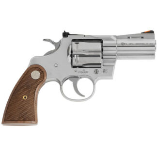 PYTHON-SP2WCTS Colt Python 357 Mag 2.5" 6rd Semi-Bright Stainless Steel