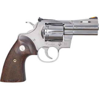 PYTHON-SP3WTS Colt Python 357 Mag 3.0" 6rd Semi-Bright Stainless Steel