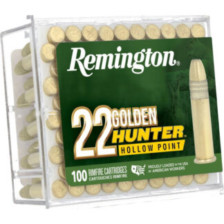 R21251 Remington REM 22LR 40GR GOLDHUNT HP 100R 22 LR