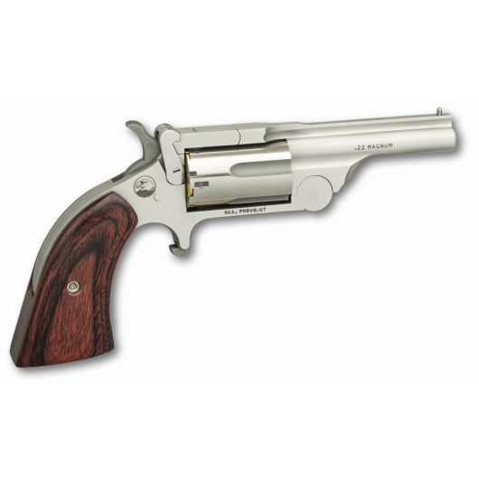 NAA-22M-R250 North American Arms Ranger 22 WMR 2.5" 5rd Stainless Steel