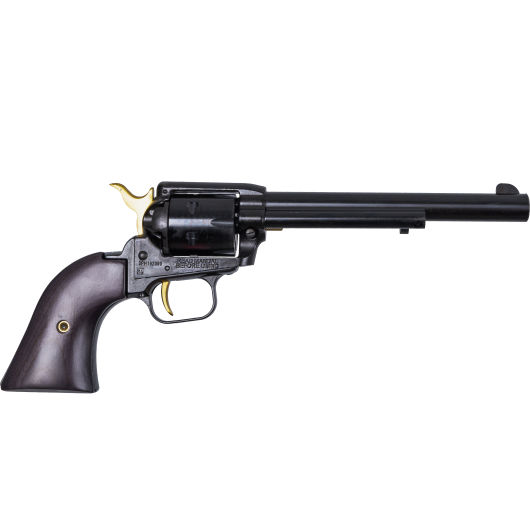 RR22B6-GLD Heritage Mfg. Rough Rider 22 LR 6.5" 6rd Black Oxide