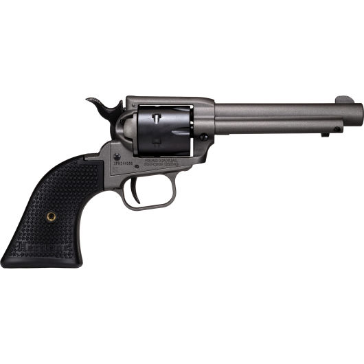 RR22C4 Heritage Mfg. Rough Rider 22 LR 4.8" 6rd Tungsten W/ Black Accents