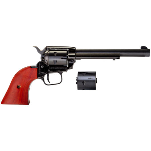 RR22MB6 Heritage Mfg. Rough Rider 22 WMR|22 LR 6.5" 6rd Blue