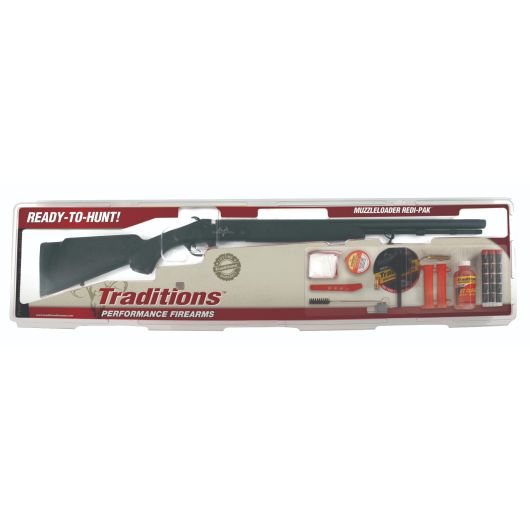 RS72000840 Traditions Buckstalker XT 50 Black Powder 24.0" 1rd Blue