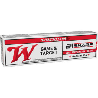 S21SLF Winchester WIN 21S 25GR COPPER HV 100RD 21 Sharp