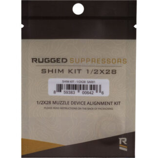 SA001 Rugged Suppressors RGD MUZZLE SHIM KIT 1/2X28