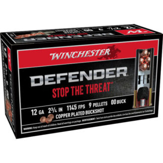 SB1200PD Winchester WIN 12G BU 2.75-00-9P DFNDR 10 12 Gauge