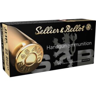 SB45C Sellier & Bellot S&B 45AP 230GR JHP 50RD 45 Auto
