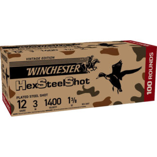 SHS1232VP Winchester WIN 12G STLHEX 3-1.375-2 100R 12 Gauge
