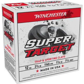 TRGT127 Winchester WIN 12G 2.75-1.125-7.5 1145 25 12 Gauge