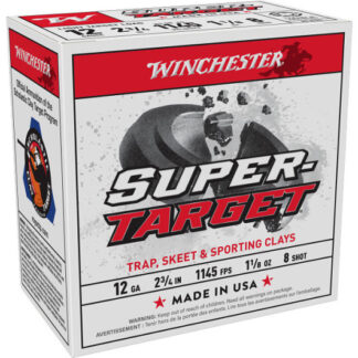 TRGT128 Winchester WIN 12G 2.75-1.125-8 1145 25RD 12 Gauge