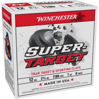 TRGTL128 Winchester WIN 12G 2.75-1-8 1180 25RD 12 Gauge