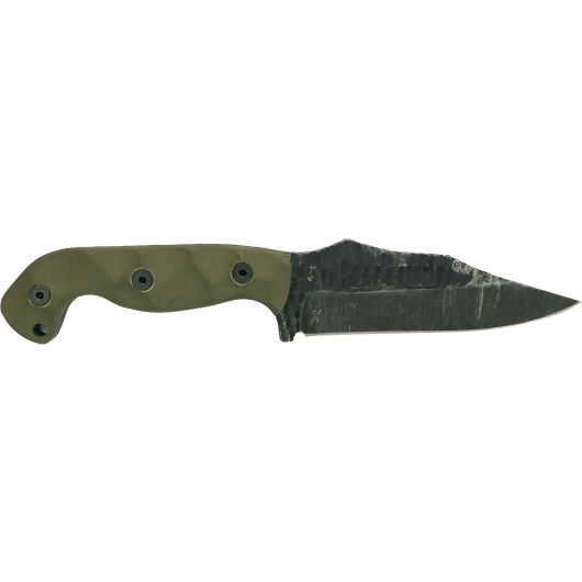 TU1-ODG-G10 Stroup Knives STP TU1 OD GREEN G10