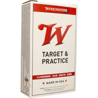 USA65CM Winchester WIN 6.5CR 125GR USA FMJOT 20RD 6.5 Creedmoor