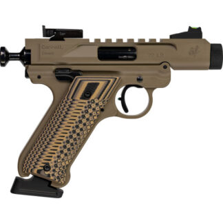 VF4H-0309 Volquartsen Firearms Black Mamba 22 LR 3.0" FDE
