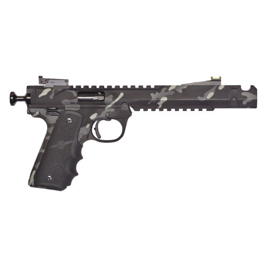 VF4M-0018 Volquartsen Firearms Black Mamba 22 LR 6.0" Camo Cerakote